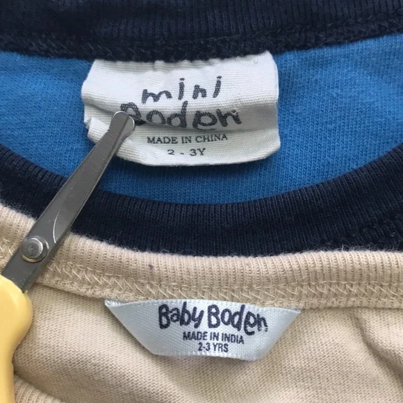 Mini Boden Shirts (size 2T/3T)